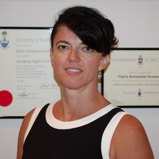 Portrait of Dr. Flavia Gruesc